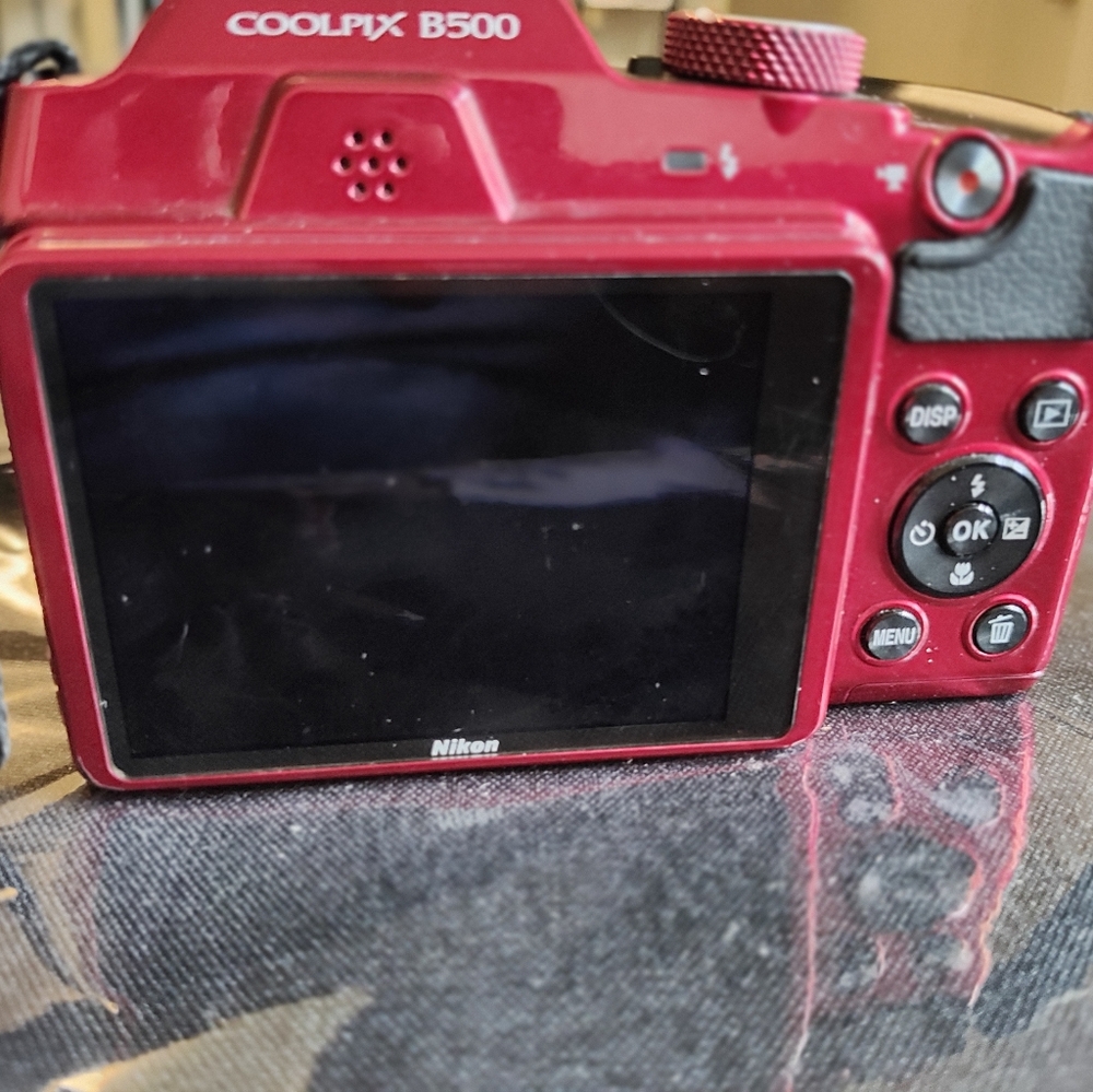 Nikon Vibrant Red Digital Camera with 40x Wide Optical Zoom - Picture 3 of 9